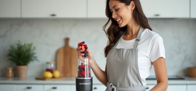Astuces pour utiliser des fruits congelés dans un Nutribullet et réussir vos smoothies Astuces pour utiliser des fruits congelés dans un Nutribullet et réussir vos smoothies