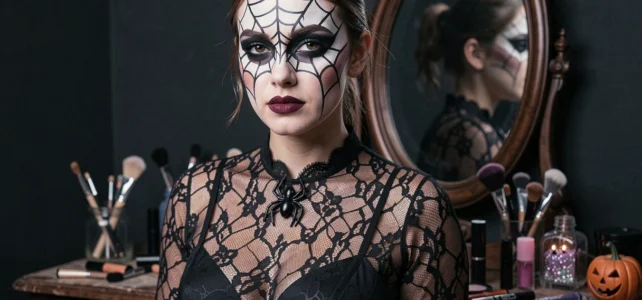 Maquillage araignée : idées faciles pour un look glamour et effrayant pour Halloween Maquillage araignée : idées faciles pour un look glamour et effrayant pour Halloween